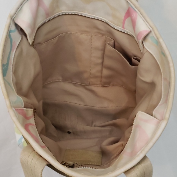 Coach Hamptons Pastel Scribble Bag - Picture 3 of 8